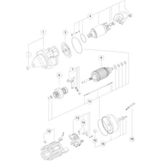 Mahle Anlasser  MS313