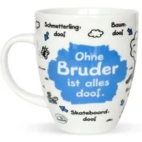 Sheepworld Tasse Tasse Ohne Bruder ist alles doof