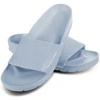 Aqua Speed Badelatschen OSLO + kl. Fasertuch Damen und Herren Duschsandalen Badepantolette