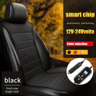 Car Seat Heater Cushion 12V24V Winter Front Single Seat Heating Pad Car Electric Heating Mat Seat Mat Heating Vest Heate