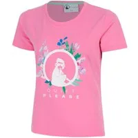 Quiet Please T-Shirt Joy Flower Logo