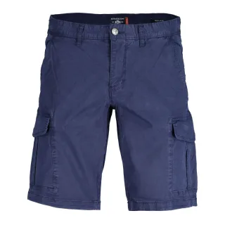 State of Art - Regular fit: Bermuda blau - Gr. - 42