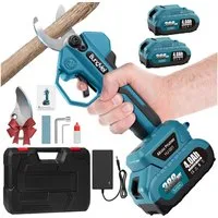 Bundviel Akku-Astschere 21V.Elektrische Gartenschere-Akku Astschere Baumschere Rosenschere