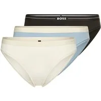 BOSS Slip 3P BRIEF (Packung, 3-St., 3er) mit elastischen Logobund