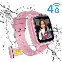 blackview Z10 Kinderuhr mit GPS und 4G, Installierbare APP Smartwatch (1,83 Zoll), 1,83", 8GB, GPS+LES+WiFi, 4G-LTE, IP67, SOS, Bluetooth