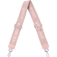 MIRROSI Schulterriemen Made in Italy aus Echtleder Schultergurt für Tasche zum Wechseln (Farben in: Rosa,Rot,Babyrosa,Orange,Flieder,Weiß, 1x Taschengurt) 5cm Breit Bohemian Style