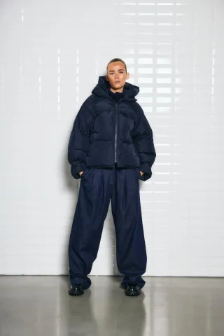 WITHBLACK - Jacken outdoor Weiblich Blau - Gr. - S