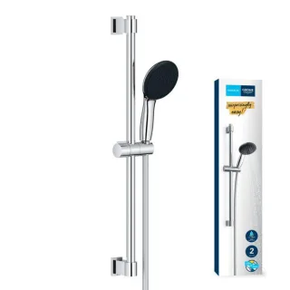 Grohe Vitalio Start 110 Brausestangenset 27948001 2 Strahlarten (RAIN, JET) chrom