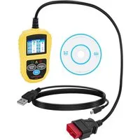 MSW OBD2-Diagnosegerät OBD2-Scanner Kfz 18 V LCD 9 Modi Fehlercodes VIN IDs CVN PCM ECU MIL
