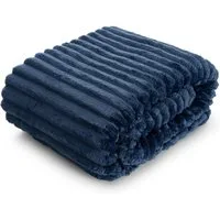 Wohndecke SOFT, Design91, Streifen Steppung Gestreifte Decke Gesteppte Sofadecke