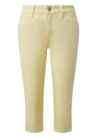 Q/S designed by - Capri-Jeans im Slim Fit gelb - Gr. - 44