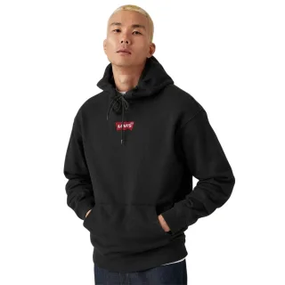 Levis - Kapuzenpullover für Herren, Baumwollmischung, leger (Schwarz)