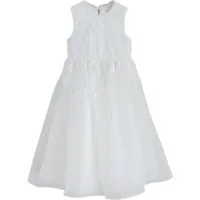 Next Partykleid Kleid mit Blumenstickereien und Schleife (1-tlg)