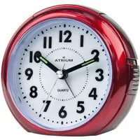 Atrium Quarzwecker A240 fließende Sekunde, Snooze, Licht, Ø 9cm
