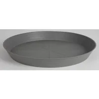 Plastkon Blumentopfuntersetzer Untersetzer PRIMAVERA 54cm Pflanzteller Blumen grau