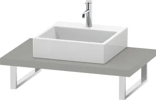 Duravit L-Cube Konsole Betongrau Matt 800x550x45 mm - LC102C00707 LC102C00707