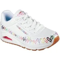 Skechers UNO Sneaker, Keilsneaker, Plateausneaker mit bedruckter Sohle