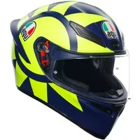 AGV Motorradhelm K-1 S Soleluna 2018 Helm, vorbereitet für Kommunikationssystem