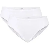 CALIDA Slip Benefit Women (2er Pack) elastisch, Single Jersey-Qualität, weich, Basic