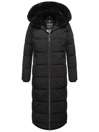 Navahoo Damen Winterjacke Knuddelfee – Extra Lang & Kuschelig Warm