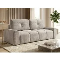 Sofnet Schlafsofa Fluffy, mit Schlaffunktion und Bettkasten, Bonellfederkern, Chenille-Bezug, große Schlaffläche 195x145 cm