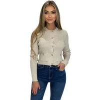 Mississhop Strickjacke STRICKJACKE MIT GOLDENEN KNÖPFEN M.396 Gr. XS