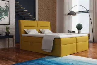 Boxspringbett Schlafzimmerbett LUAN 160x200cm inkl.Bettkasten