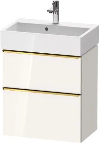 Duravit D-Neo Waschtischunterbau wandhängend Weiß Hochglanz 584x372x625 mm - DE4329034220000 DE4329034220000