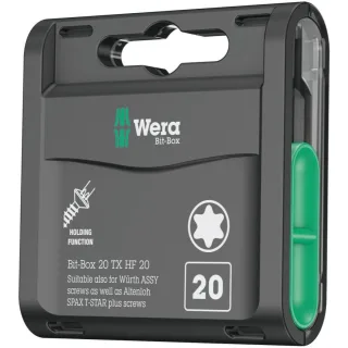 Wera Bit-Box 20 TX HF, TX 20 x 25 mm, 20-teilig - 05057777001