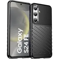 CoolGadget Handyhülle Thunder Hybrid Case für Samsung Galaxy S24 FE 6,7 Zoll, stylische rutschfeste Schutzhülle Handy Hülle für Samsung S24 FE 5G