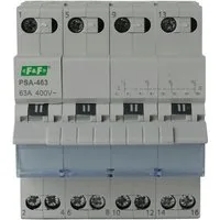 F&F Netzumschalter Umschalter Netz Aggregat 1-0-2 63A 4-polig PSA-463 Netzteil