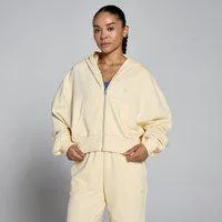 MP Damen Lightweight Loopback Zip Through Hoodie - Butter - M