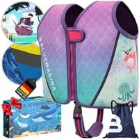 Bluemarina Schwimmweste für Kinder - Verschiedene Größen von Kleinkind bis Baby, Schwimmlernhilfe - Schwimmhilfe - Schwimmflügel - 1-9 J.