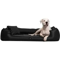 tierlando® Tierbett Orthopädisches Hundebett GOOFY Kunstleder, Matratzenschoner inklusive
