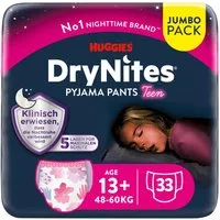 HUGGIES Windeln Nachtwindeln Mädchen ab 13 bis ca. 17 Jahre, 33 St.