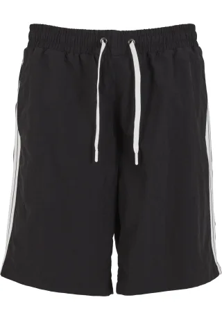 URBAN CLASSICS Badeshorts "Urban Classics Board Shorts With Patched Stripe"