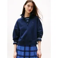 Tommy Jeans Sweatshirt TJW BXY S-FLAG 1/4 ZIP