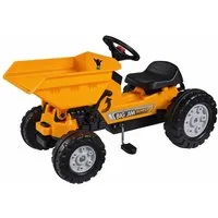 BIG Trettraktor BIG Outdoor Spielzeug Fahrzeug Traktor BIG-Jim-Dumper braun 800056568