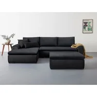 Home affaire Ecksofa Win L-Form, B: 285 cm - OTTO. Verlässliche Qualität., 2 Zierkissen, optional Bettfunktion & Bettkasten