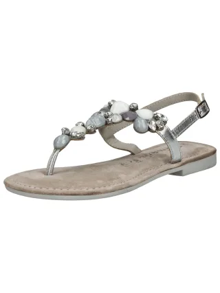 Tamaris Zehentrenner "Tamaris Sandalen Veloursleder/Textil"
