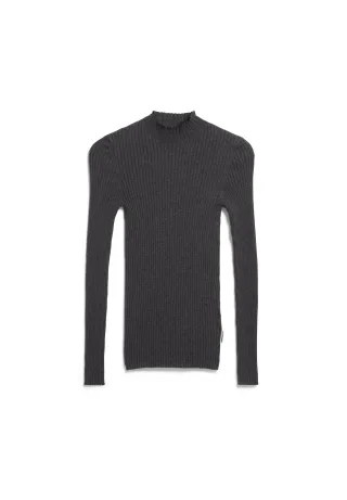 Armedangels - ALAANIA KNIT SWEATER steel melange - Gr. - XL
