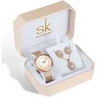 Tidy Schmuckset Weihnachten Muttertag Shengke Geschenkset,elegante Damenuhr
