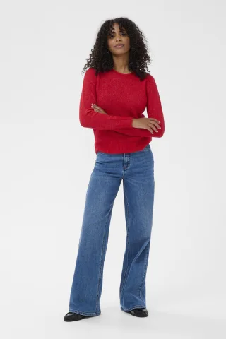 Strickpullover KAiris Strickpullover Regular fit red