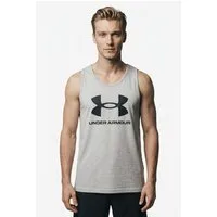 Under Armour® Trainingstop UA Sportstyle Tanktop mit Logo leichtes Material, schnell trocknendes Gewebe