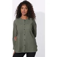 Witt Klassische Bluse Cord-Bluse Langarm
