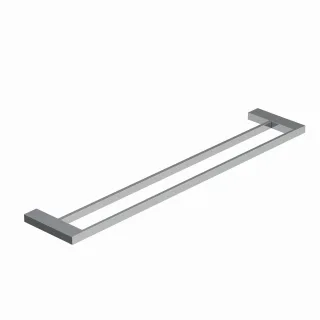 Kludi VELA C Doppel-Badetuchhalter Länge = 600MM chrom, 3198805 3198805