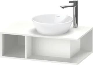 Duravit D-Neo Konsolenwaschtischunterbau wandhängend Weiß Matt 800x480x260 mm - DE493801818 DE493801818