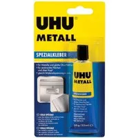 UHU Klebstoff UHU Spezialkleber Metall, Schneller Klebstoff für Metalle, Tube, 30g