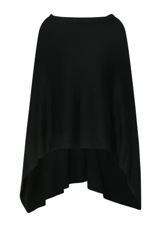 comma - Indoor-Poncho schwarz - Gr. - ONESIZE