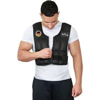 DH FitLife Gewichtsweste Verstellbar 10/20/30KG zum Muskelaufbau u. Krafttraining, (Weighted Vest, Laufweste), Laufweste Damen Herren, Fitness Trainingsweste